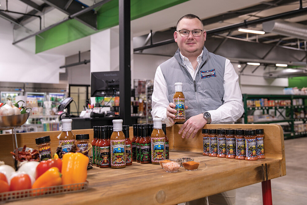 Anthony Brent's hot sauces are now sold in The Restaurant Marketplace, a brick-and-mortar store for restaurateurs, as well as the public, to shop wholesale prices.